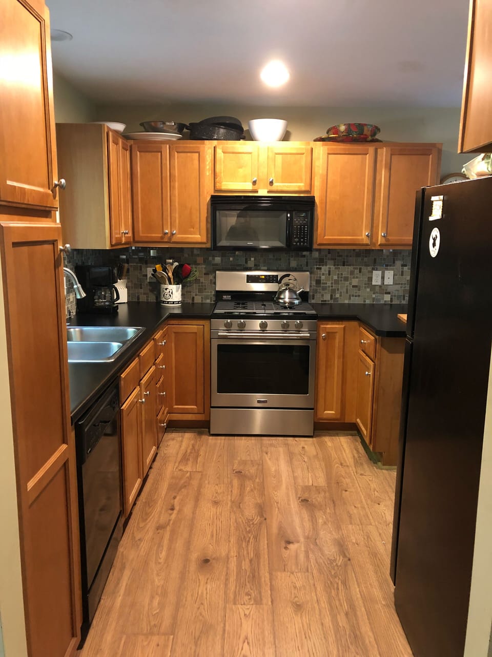 Fully equipped kitchen