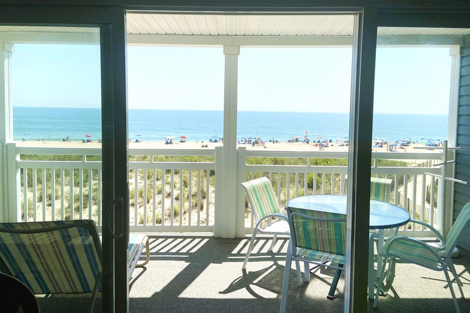 Enjoy the direct ocean front views