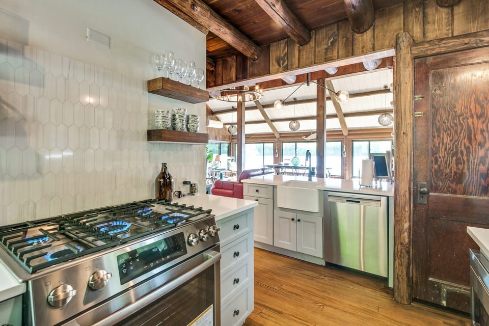 Newly renovated kitchen
