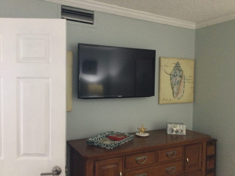 Smart TV in bedroom