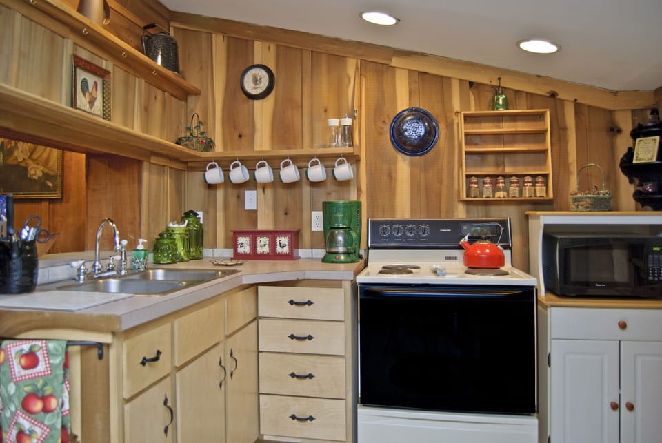 Fully equipped kitchen with all basic necessities