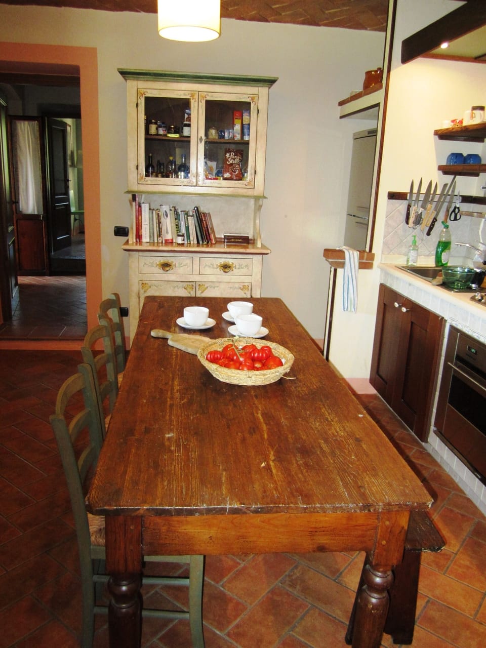 The kitchen has everything needed for gourmet cooking.