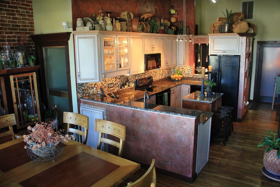 Kitchen:  Open floor plan.