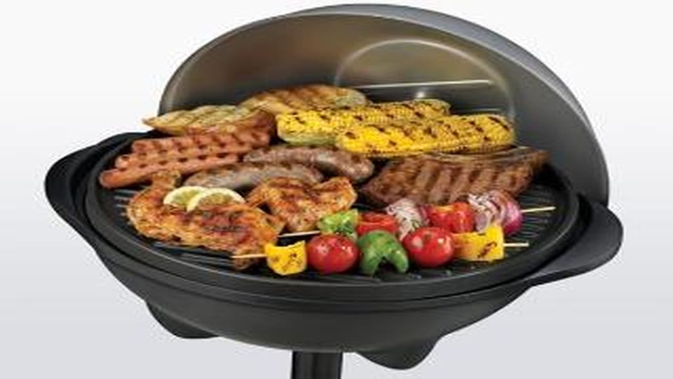 Electric Grill at your door step, no worry about lighting a grill or finding gas