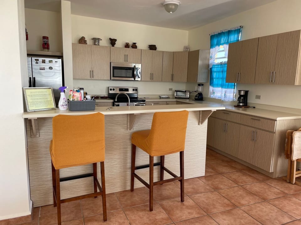 Bar and kitchen