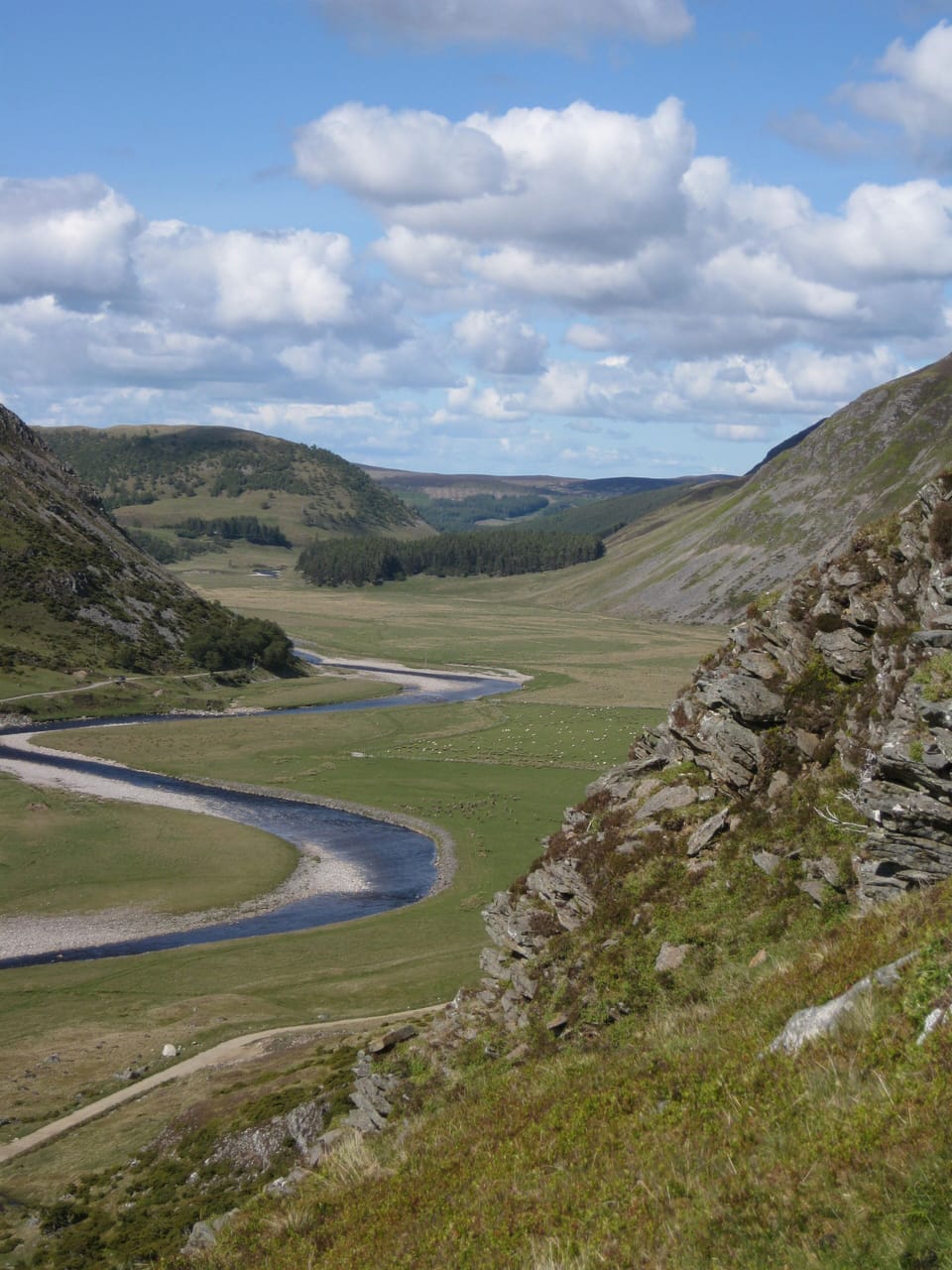 The valley of the River Findhorn
