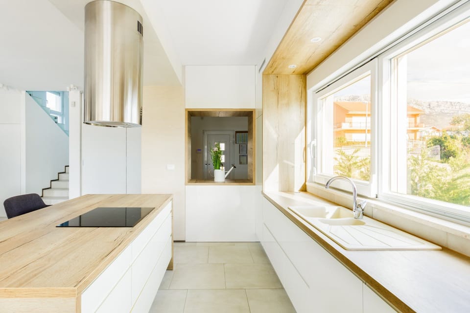 Full equipped kitchen with all the necessary cutlery