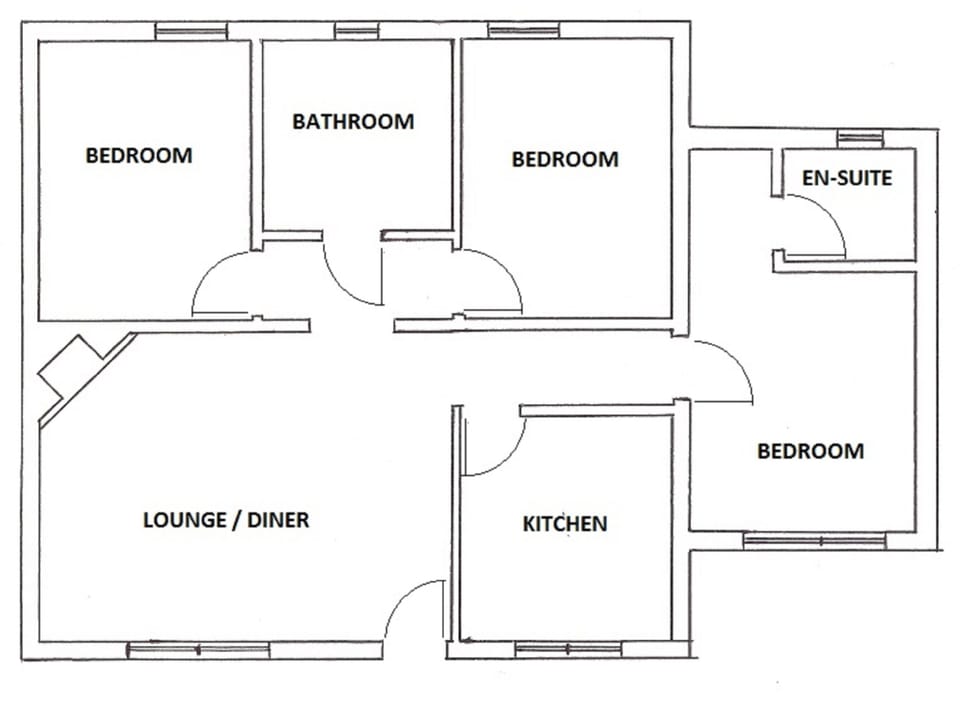 Villa floor plan