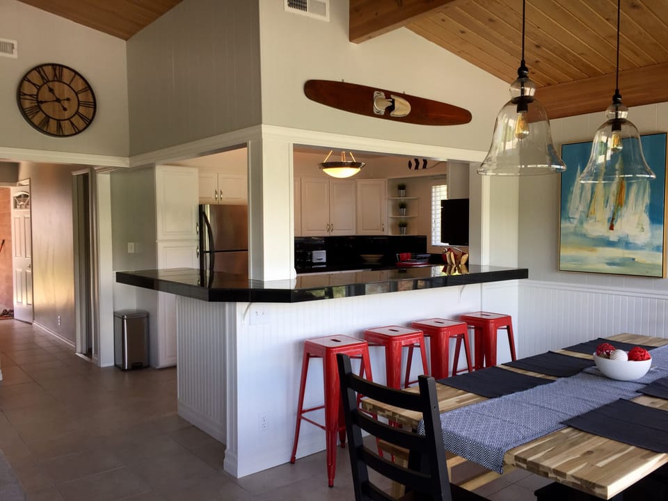 Dining looking into kitchen