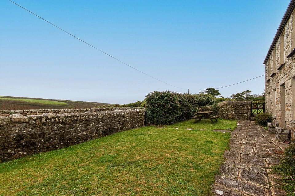 Enclosed front garden