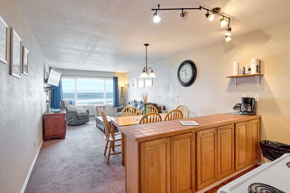 Because it is on the top floor, this unit boasts some of the best ocean views.