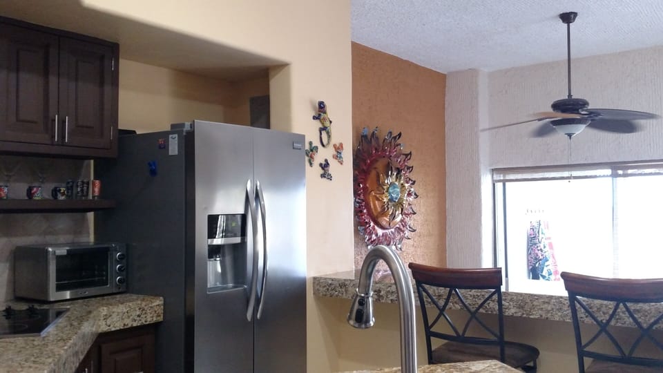 Filtered Ice and Water in Refrigerator Door