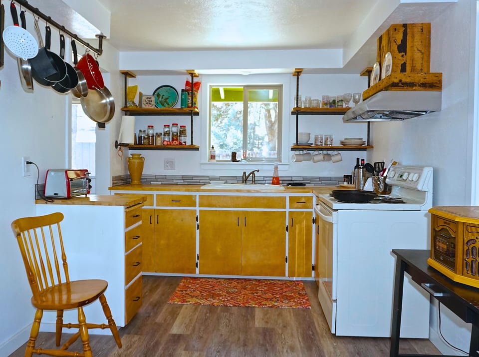 Everything you need for the kitchen, including a vintage style record player!