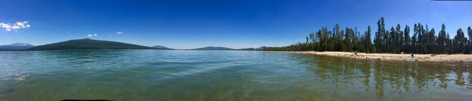 Enjoy this stunning lake just a 45 minute drive from the house. It's all fun! 