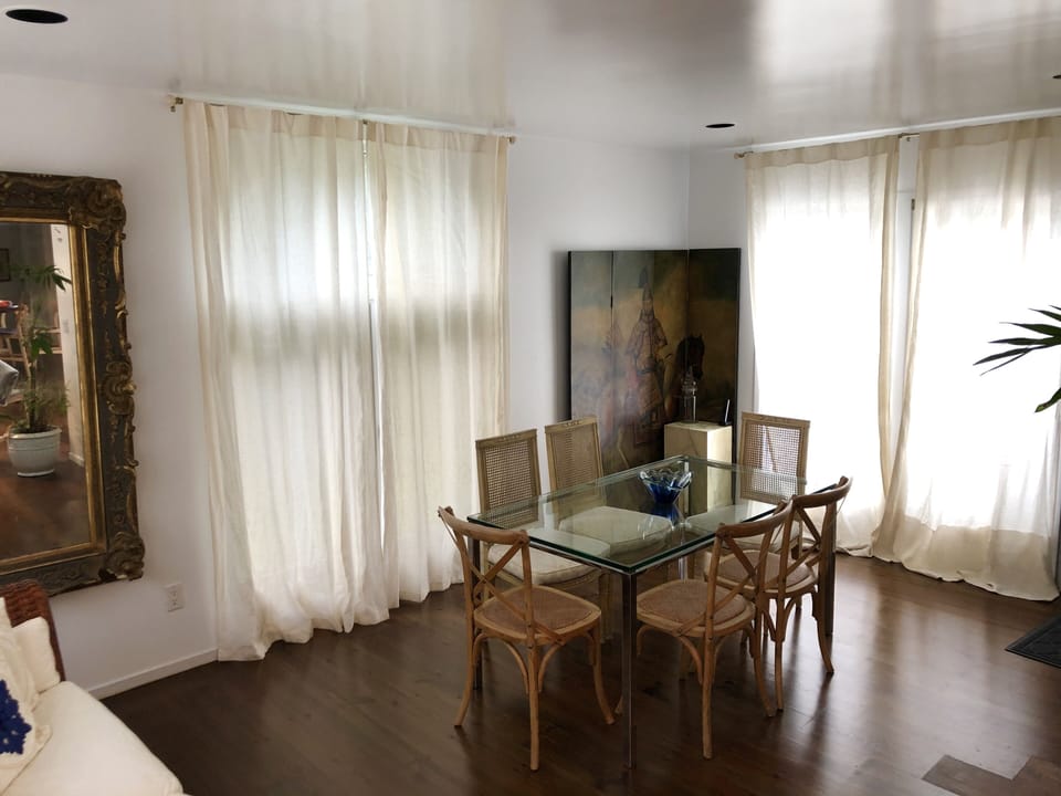Separate dining room
