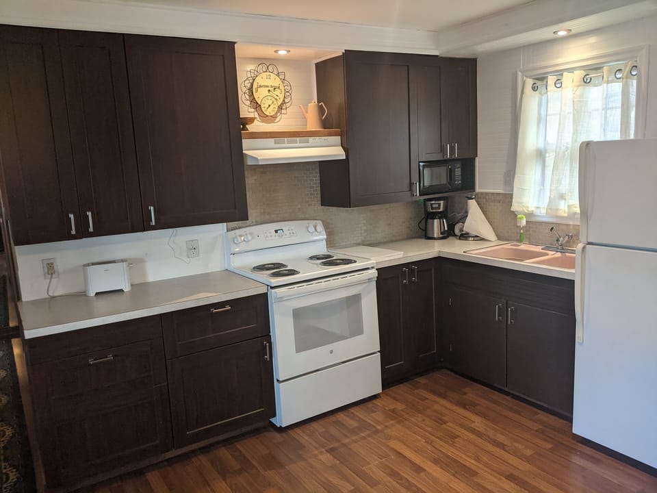 Our brand new kitchen winter of 2021