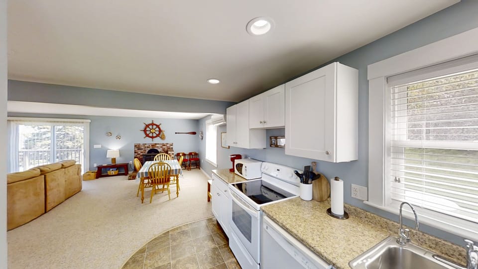 Kitchen area.