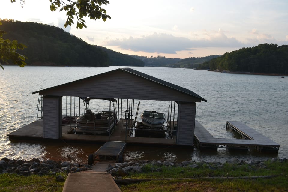 Dock. You will have access to 2 slips: one covered, one not.