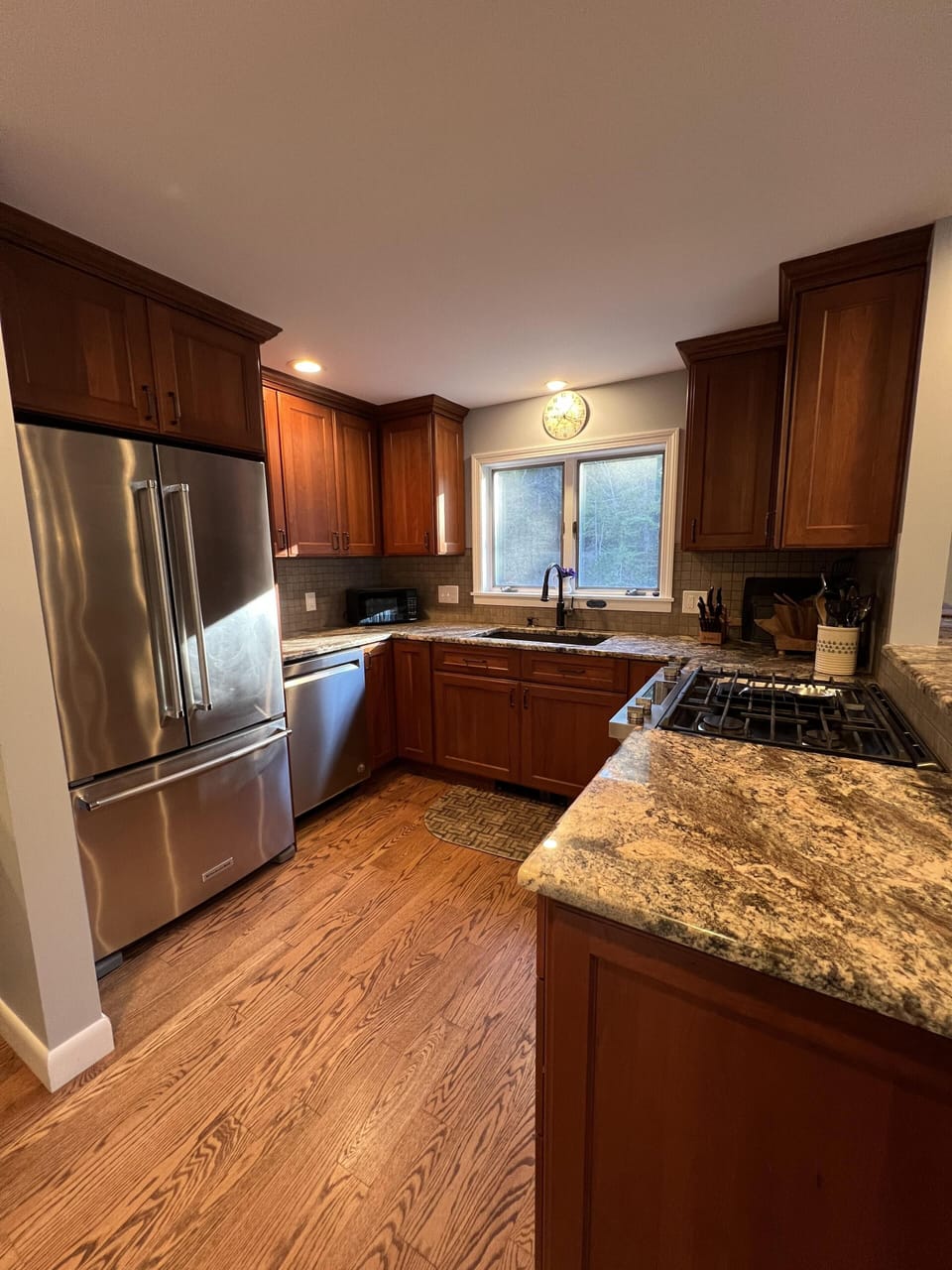 Second floor kitchen.