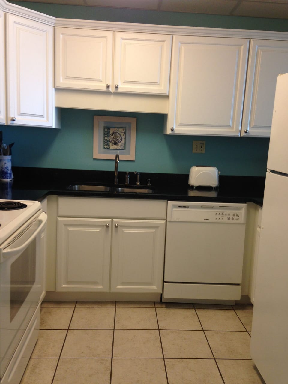 Bright, clean kitchen