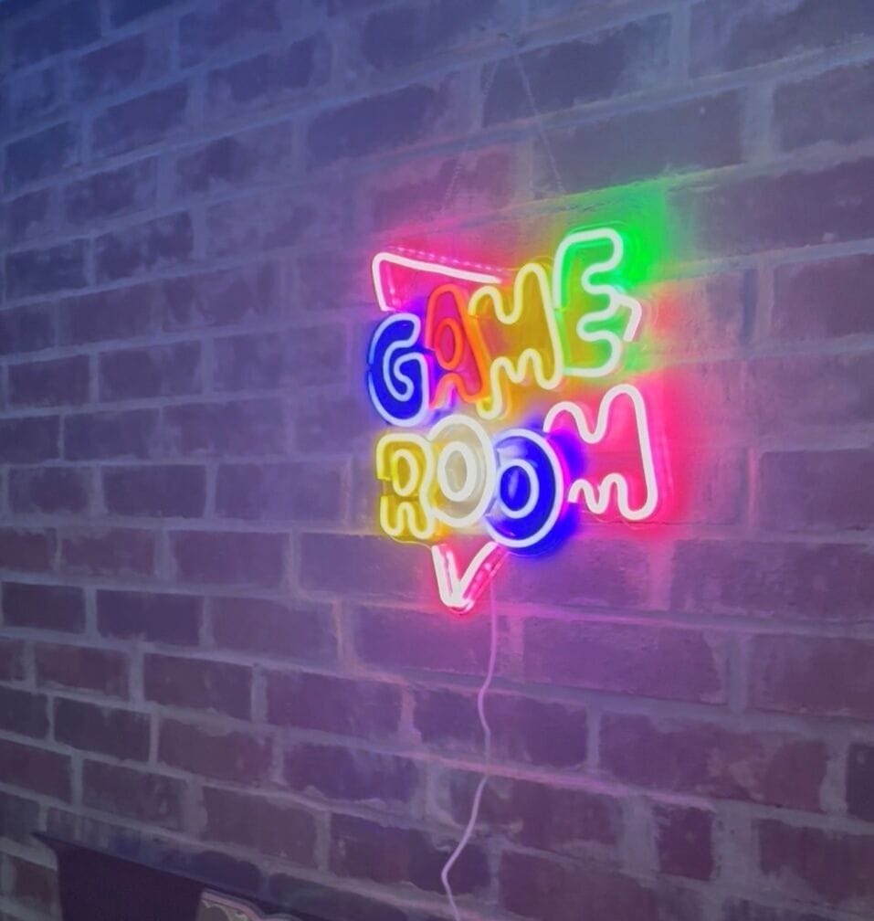 Basement game room