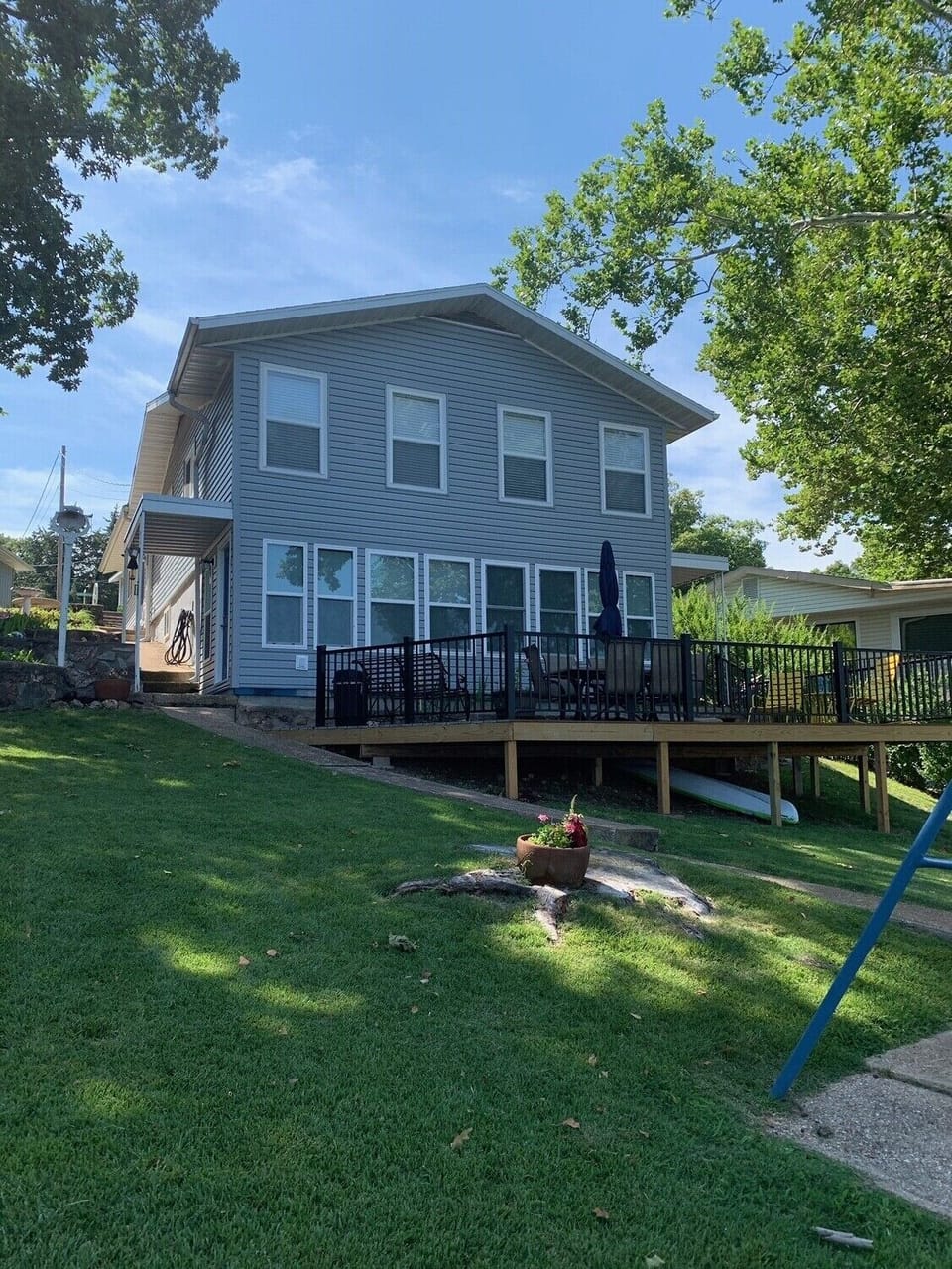 Lake front - new deck.