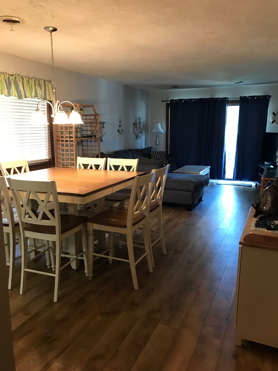 8 person dining high top dining table
