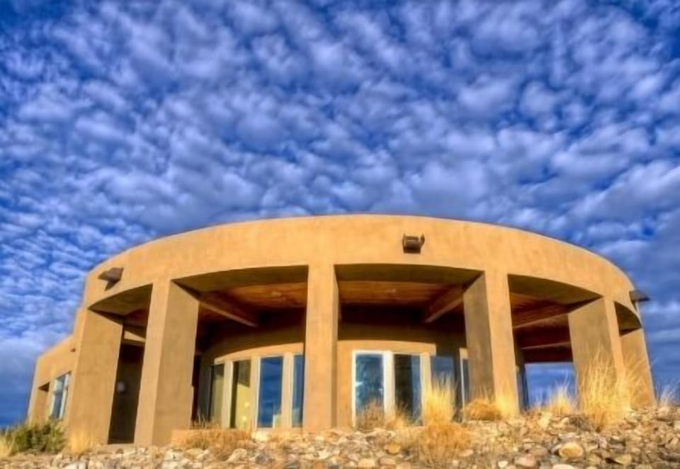 Stunning Views in All Directions from the Top of a Mesa Overlooking the Lake