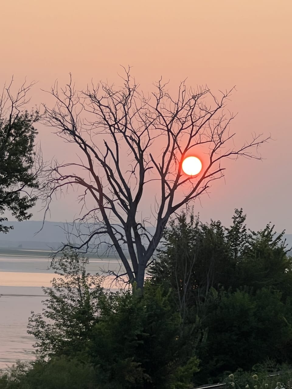 Beautiful river sunsets