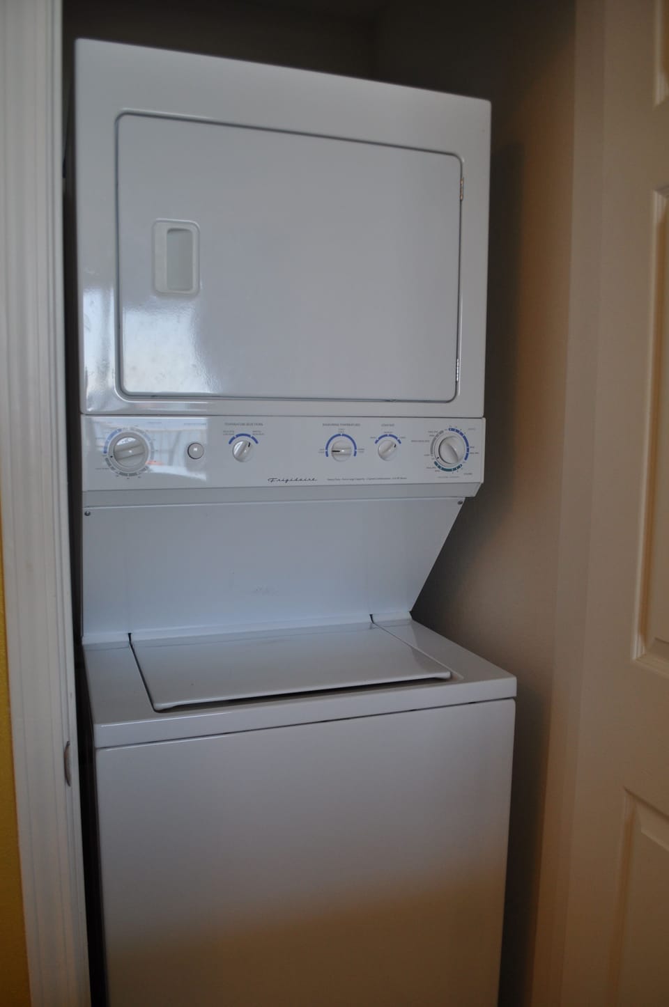 Washer and Dryer in the unit