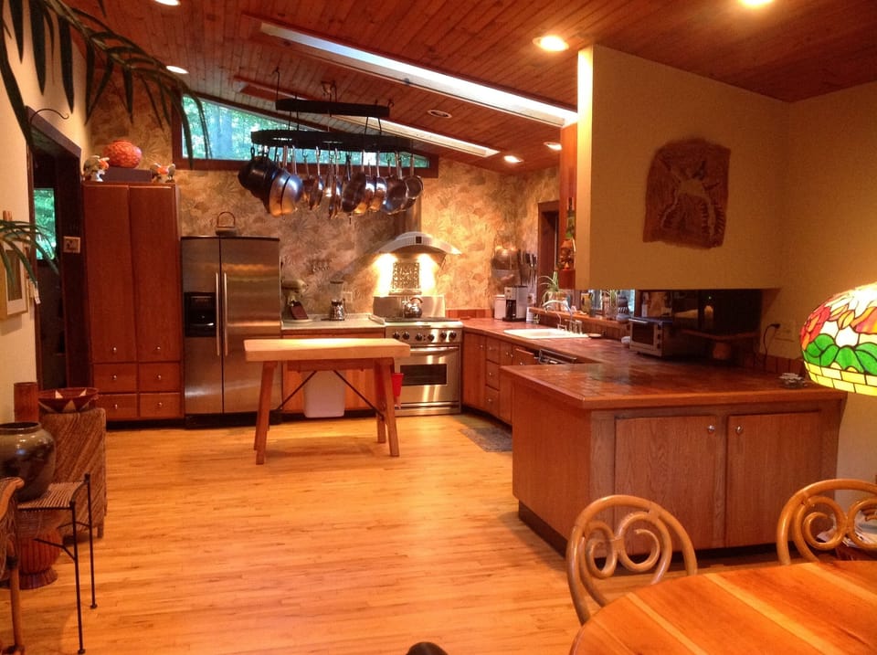 Kitchen view from dining area