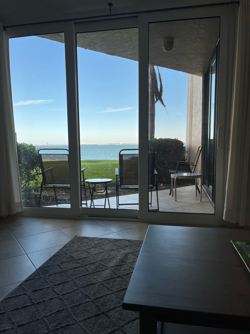 View from the sofa