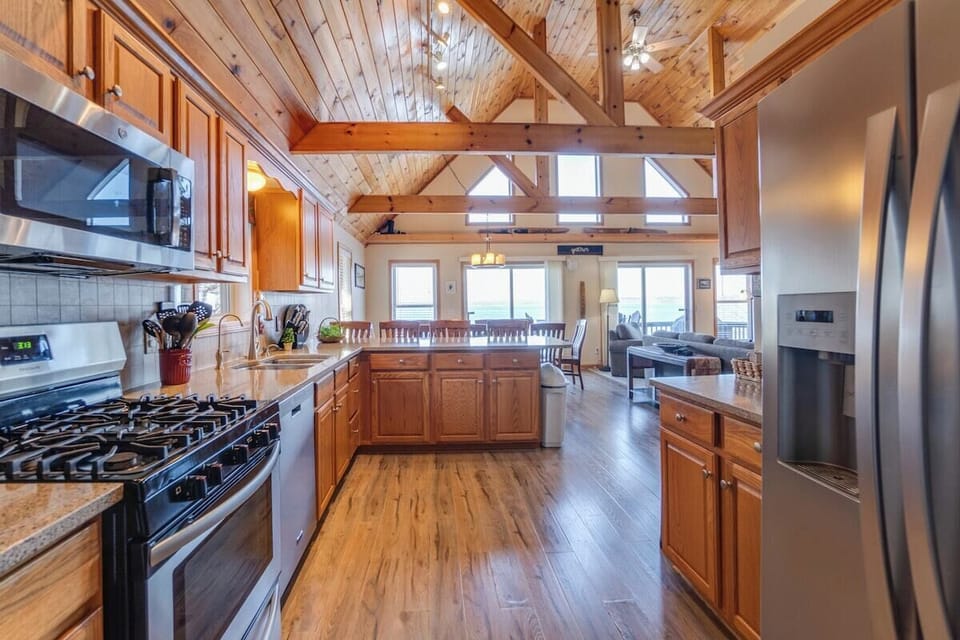 Kitchen and main living area