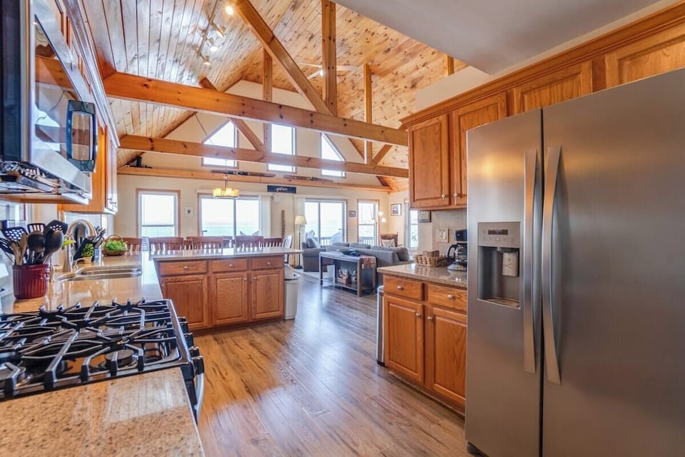 Kitchen and main living area