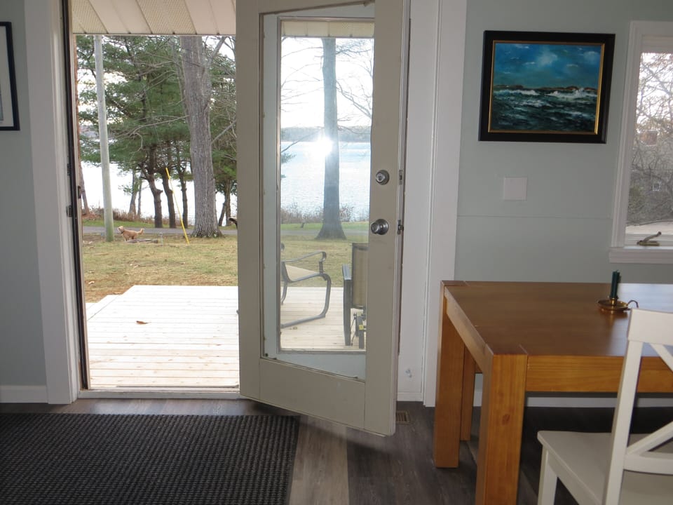 Door to the deck