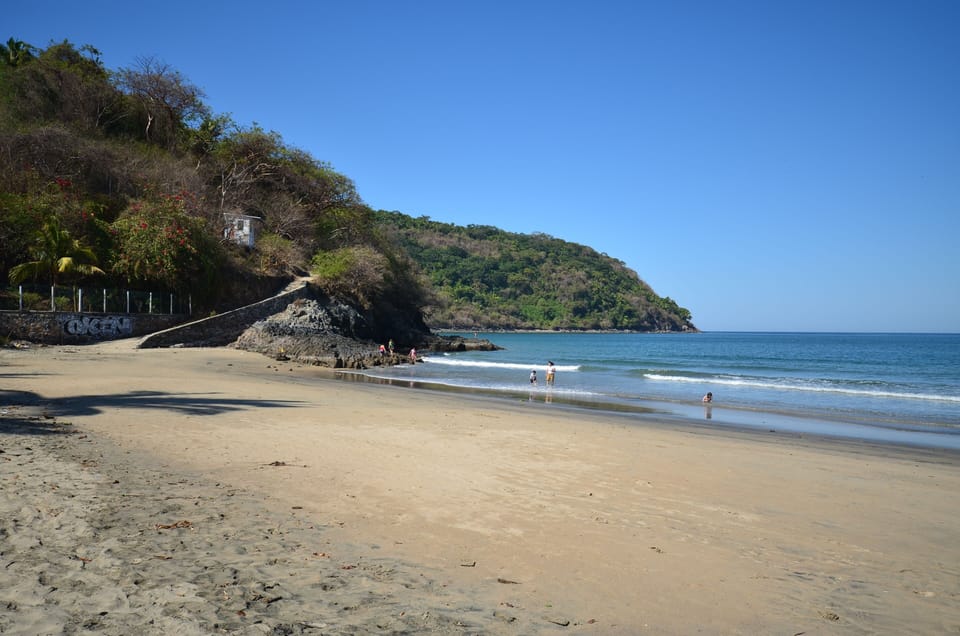 Los Ayala Beach in front of Casa Contenta
