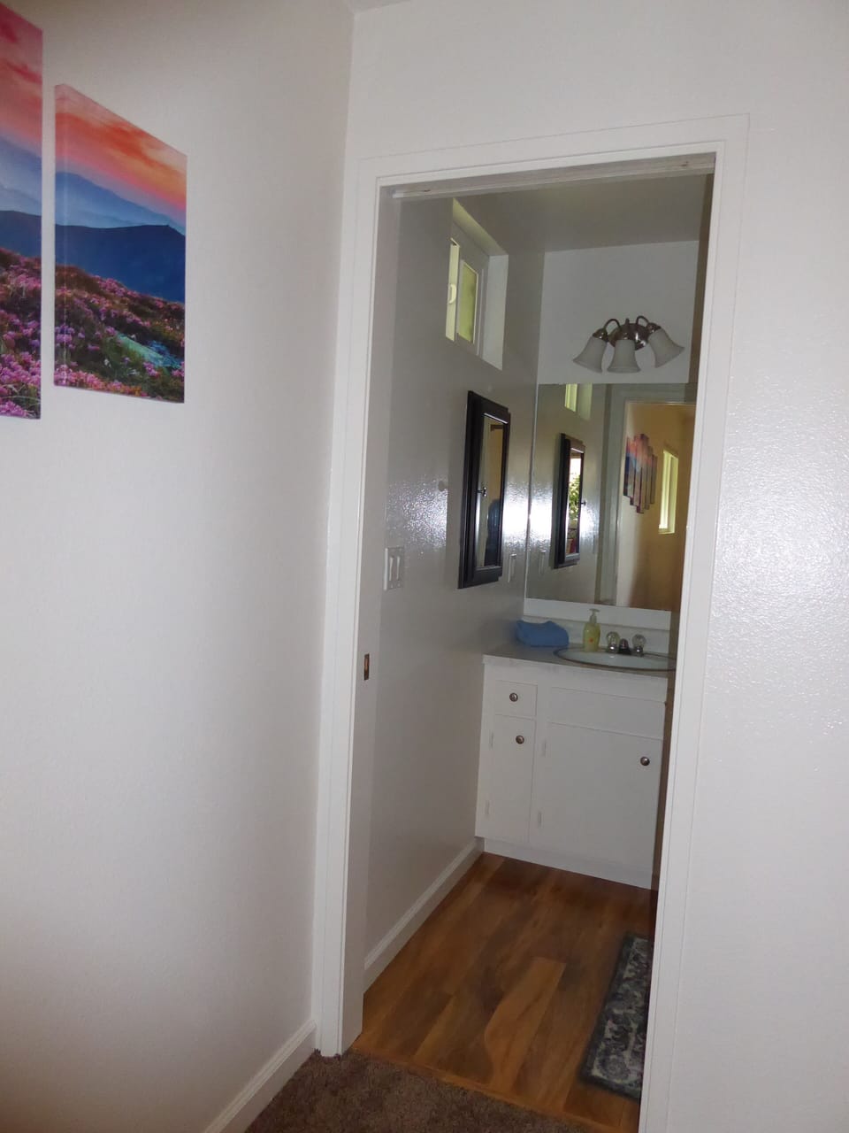 Attached bathroom with Shower. 