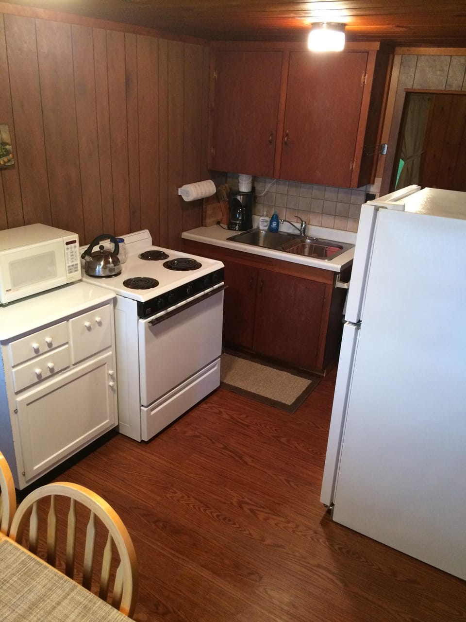 Knotty Pine kitchen