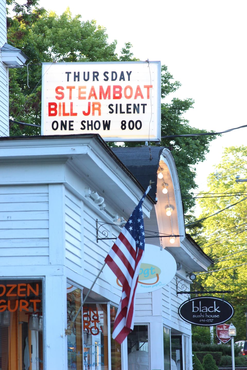 Ogunquit's historic movie theater, established in 1923. www.leavittheatre.com