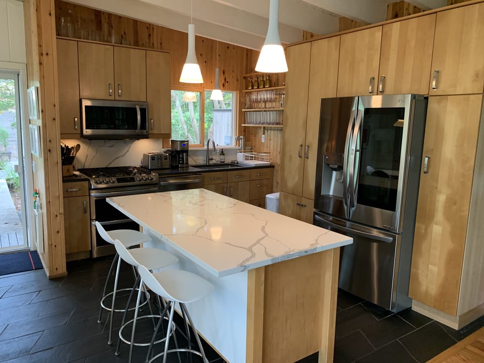 Open Kitchen with Brand New Appliances