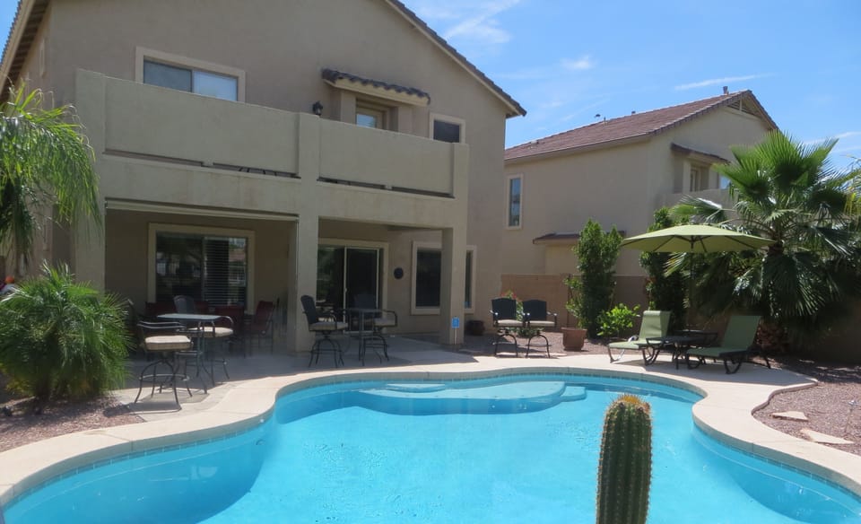POOL VIEW FROM VIEWING FENCE
