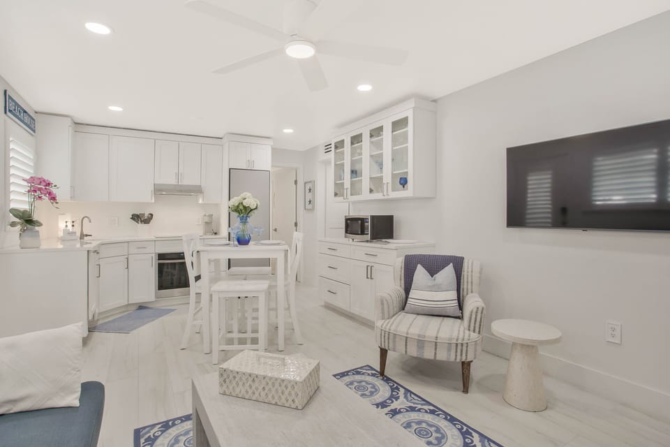 Kitchen and living area
