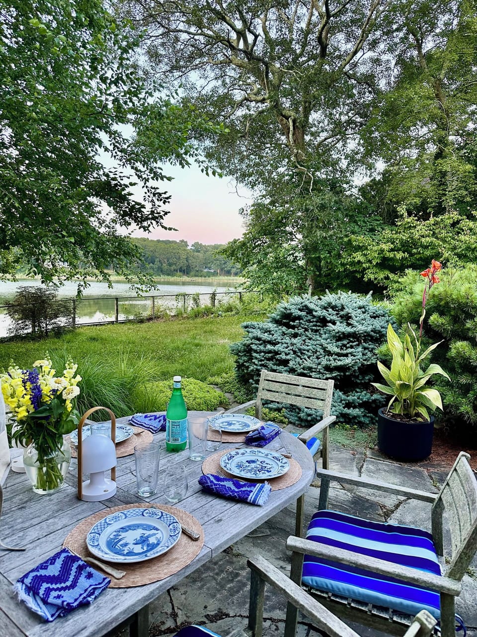 Lunch outdoors