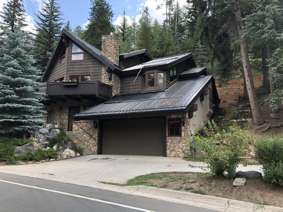 Highline Mountain Retreat-  View from Gore Creek Drive