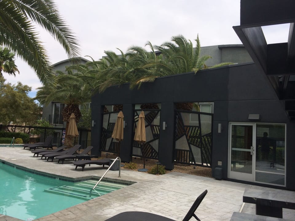 Pool and Gym door