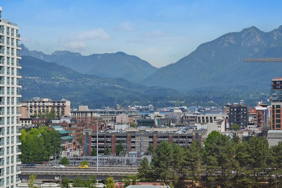 North view mountains and harbour