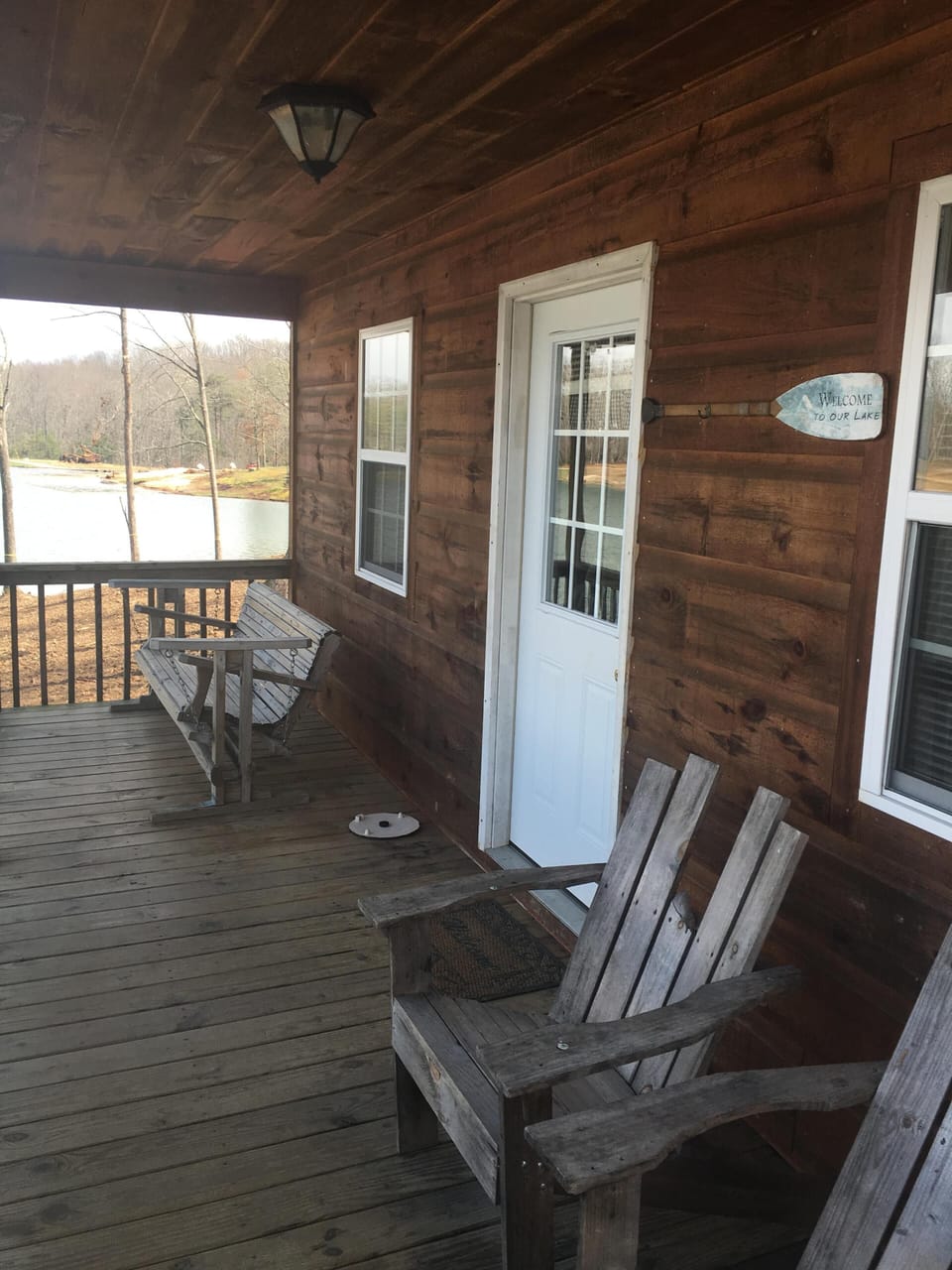 Cabin porch 