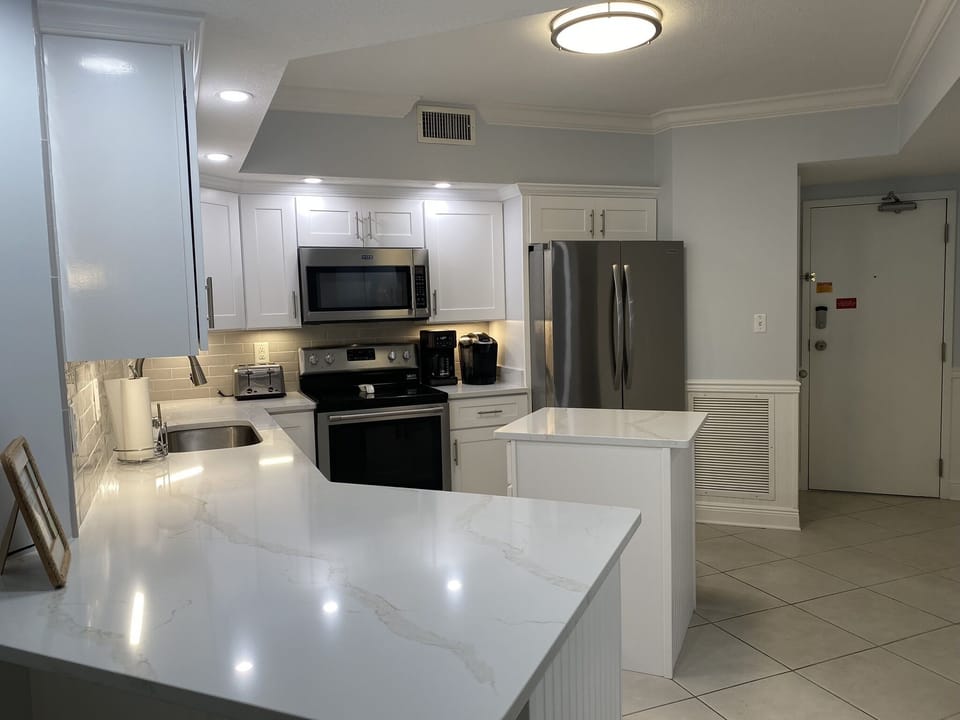 newly remodeled kitchen