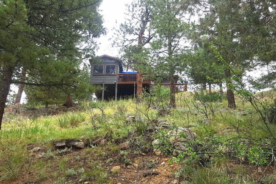 Our guests refer to this as their treehouse bedroom!  