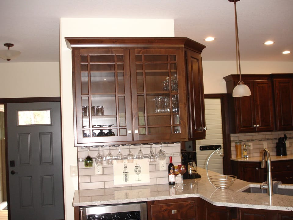 Beverage Center accessible from the Great Room